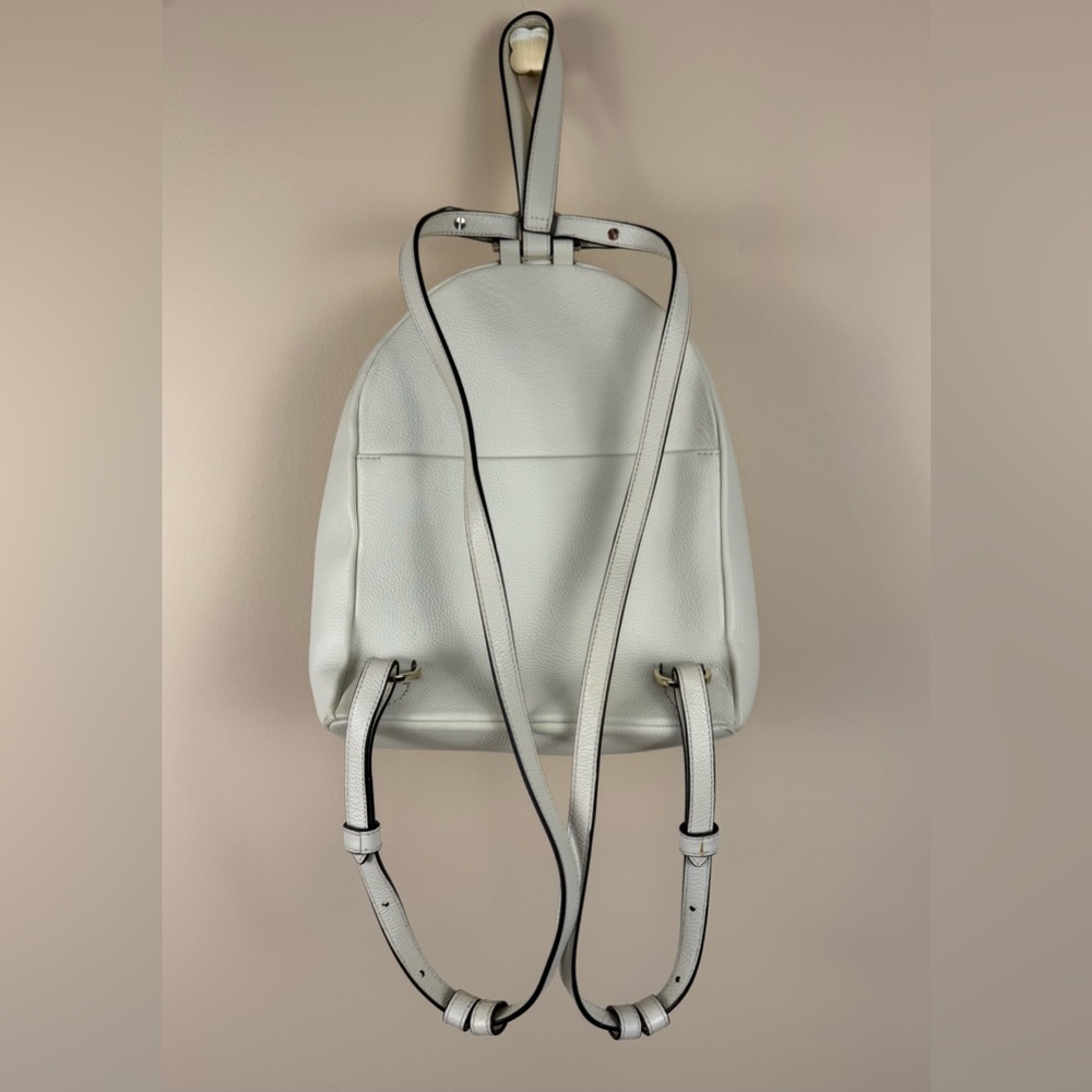 Henri Bendel Influencer Mini Convertible Backpack in White - Picture 5 of 14
